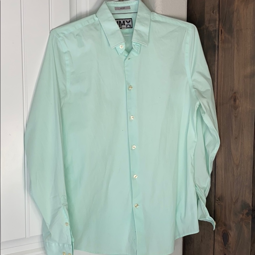 Men’s Sage Green Dress Shirt